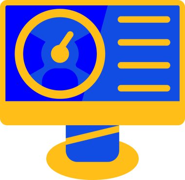 Arama simgesi, vektör illüstrasyonu