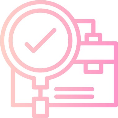 kontrol listesi simgesi, vektör illüstrasyonu