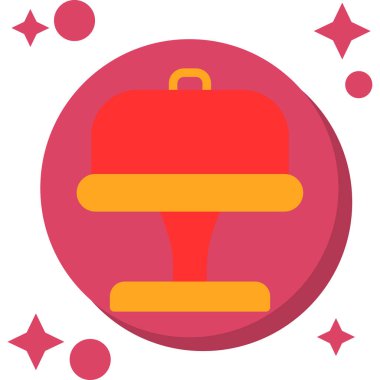 Çanta. Web simgesi basit tasarım