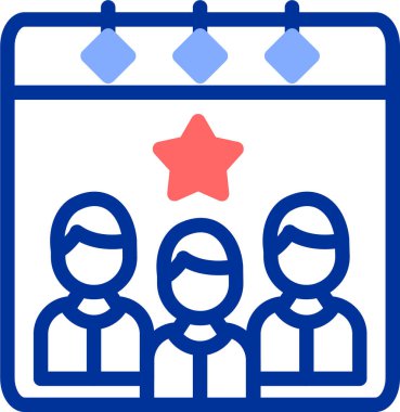 İş. Web simgesi basit illüstrasyon