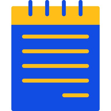 Takvim. Web simgesi basit illüstrasyon