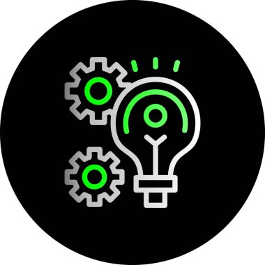 Projeniz için vektör ayarı simgesi