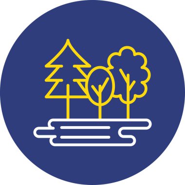 vektör ormanı resimleme