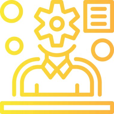 iş simgesi, vektör resimleme