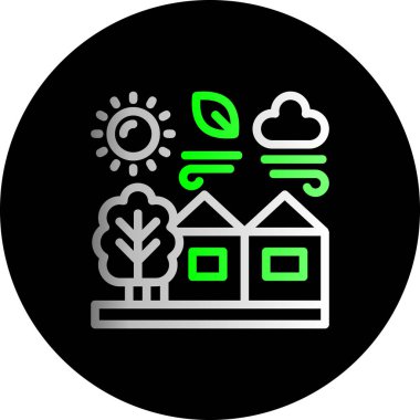 Projeniz için vektör ev illüstrasyonu