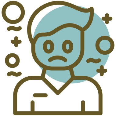 avatar simgesi vektör illüstrasyonu