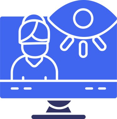 avatar. Web simgesi basit tasarım