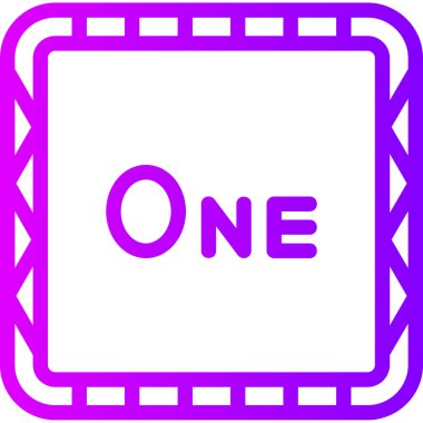 bir simge vektör illüstrasyonu