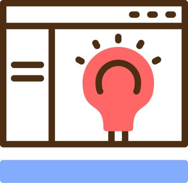 idea web icon simple illustration