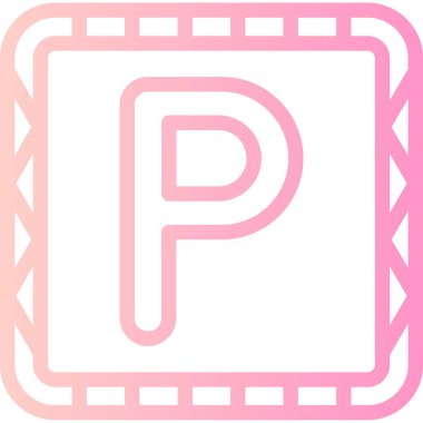 Araba park kutsal kişilerin resmi, vektör çizim