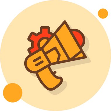 Seo simgesinin vektör illüstrasyonu