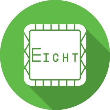 bir düğmenin modern grafik vektör çizimi