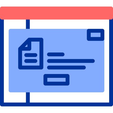 Web ve Geliştirme simgesi, vektör illüstrasyonu