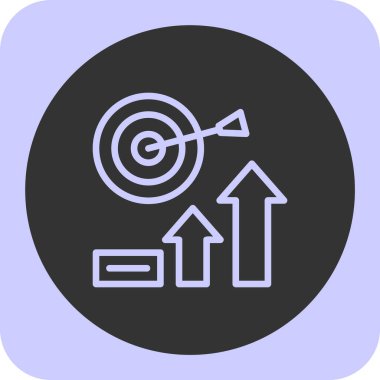 ok simgesi vektör illüstrasyonu