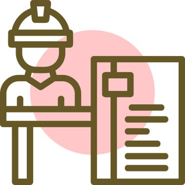 Kitabı ve kitabı olan bir kadının vektör çizimi