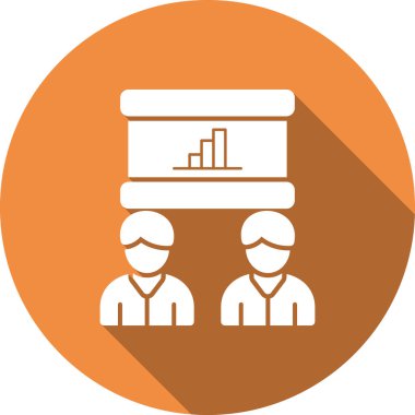 İş simgesinin vektör illüstrasyonu