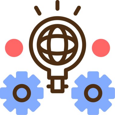 ampul fikri yenilik simgesi