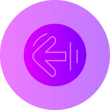 Tasarımınızda yön ok simgesi