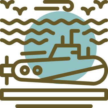 kayık deniz simgesi