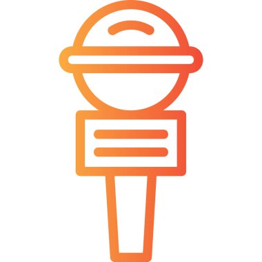 Yemek. Web simgesi basit illüstrasyon