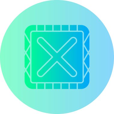 Modern bir simgenin vektör illüstrasyonu