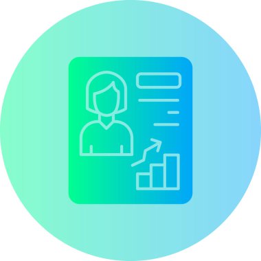 Belge simgesinin vektör illüstrasyonu