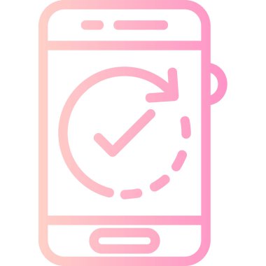 Cep telefonu. Web simgesi