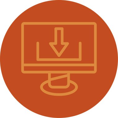 seo modern simgesinin vektör illüstrasyonu