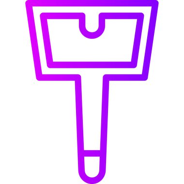 Balta. Web simgesi basit illüstrasyon