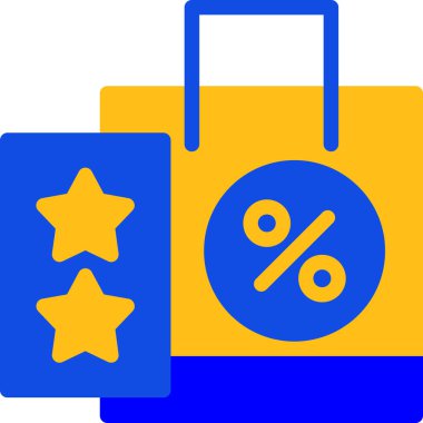 alışveriş indirimi simgesi