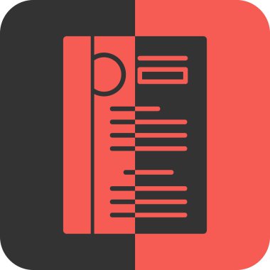 Belgenin vektör illüstrasyonu