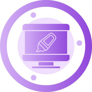 seo modern simgesinin vektör illüstrasyonu