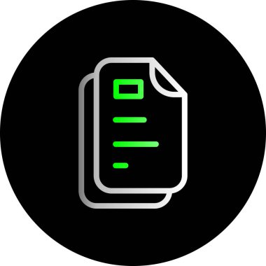 veri vektör çizgisi simgesi