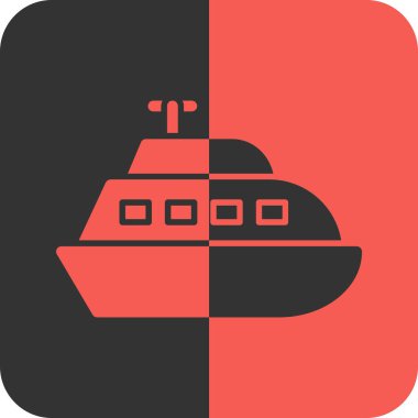 gemi web vektör resimleme tasarımı