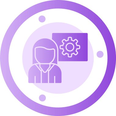 seo modern simgesinin vektör illüstrasyonu