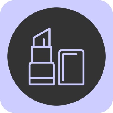 Kozmetik simgesinin vektör illüstrasyonu