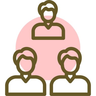 iş simgesi vektör illüstrasyonu