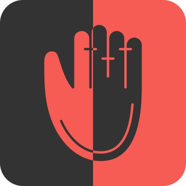 Modern simgenin vektör illüstrasyonu