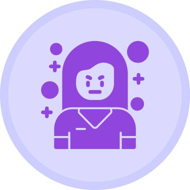 avatar. Web simgesi basit illüstrasyon