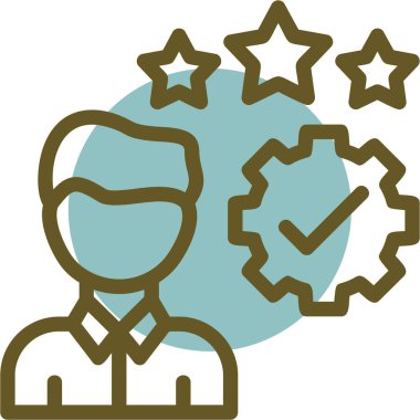 Ampullü bir kadının vektör çizimi