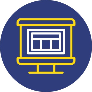 seo modern simgesinin vektör illüstrasyonu