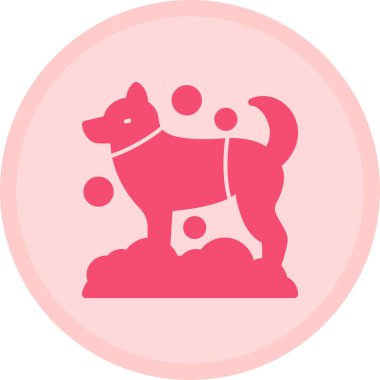 hayvan simgesi vektör illüstrasyonu