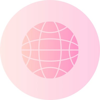 Pembe ve beyaz arkaplanın vektör çizimi