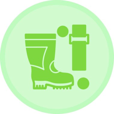 Bir kış simgesinin vektör illüstrasyonu