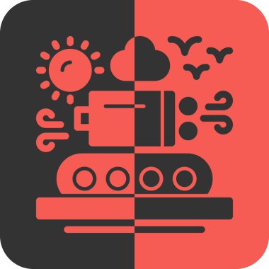 Vektör illüstrasyonu, simge ögesi biçimi