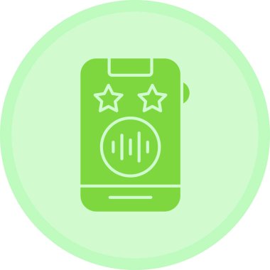 akıllı telefon simgesi vektör illüstrasyonu