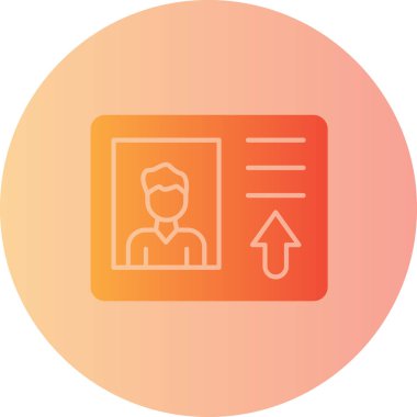 Bir adamın vektör illüstrasyonu