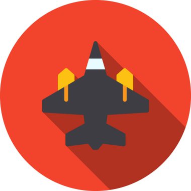 Roket simge vektör çizim