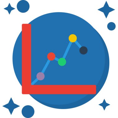 ticari grafik vektör simgesi