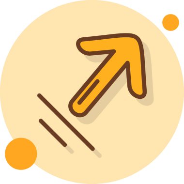 ok yönü ok simgesi doldurulmuş özet biçimi